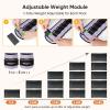 APEXUP 10lbs/Pair Adjustable Ankle Weights for Women and Men, Modularized Leg Weight Straps for Yoga, Walking, Running, Aerobics, Gym, Physical Therapy (Pastel Purple) view 2