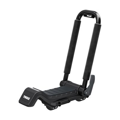 Thule Hull-a-Port XTR, Carry Up To 2 Kayaks, Folds Flat, Locks To Roof Rack