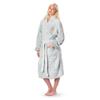 Northwest NFL Chicago Bears Sherpa Bath Robe, 26" x 47", Gray view 1