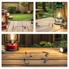 INOOMP 4pcs Camping Hooks Versatile Tent Lamp Hangers Easy Install Light Pole Hooks for Outdoor Activities Sleeve Non- Design for Travelling and Gatherings view 4