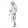 Northwest NFL Baltimore Ravens Sherpa Bath Robe, 26" x 47", Gray view 2