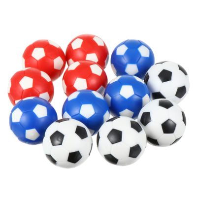 INOOMP 12pcs Professional Table Soccer Ball Durable Foosball Balls and Excellent Gaming Experience Table Football Accessory