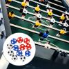 INOOMP 12pcs Professional Table Soccer Ball Durable Foosball Balls and Excellent Gaming Experience Table Football Accessory view 3