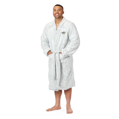 Northwest NHL Nashville Predators Sherpa Bath Robe, 26" x 47", Gray