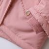 SZZY Kids Girls Winter Thicken Coat Rabbit Ears Hooded Jacket Toddler Windproof Zipper Thick Warm Coats for Kids (Pink, 9-10 Years) view 4