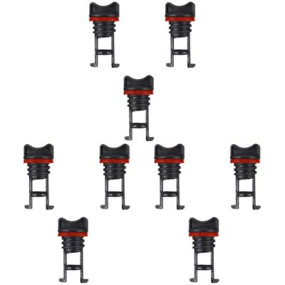 INOOMP 9pcs Scupper for Kayak Canoe Boat Drain Kit Gasket Protects Against Water Damage Drains Inner Accessories