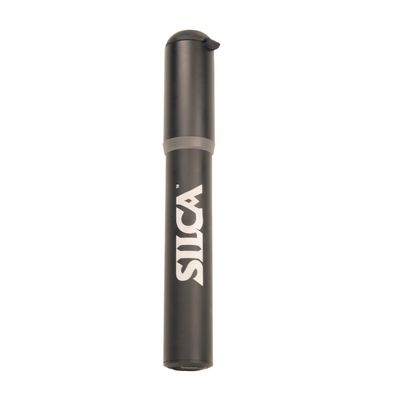 SILCA Gravelero mini Bike Pump | high Volume Gravel/Mountain/Road | Alloy Body w/Hose and Locking Chuck | Presta and Schrader Head | Micro Hand Pump for tubed/tubeless Tires | Bike Hand Pump