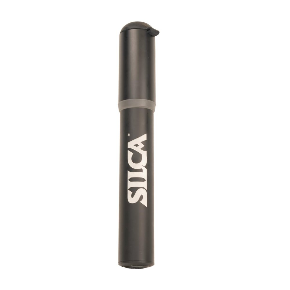 SILCA Gravelero mini Bike Pump | high Volume Gravel/Mountain/Road | Alloy Body w/Hose and Locking Chuck | Presta and Schrader Head | Micro Hand Pump for tubed/tubeless Tires | Bike Hand Pump