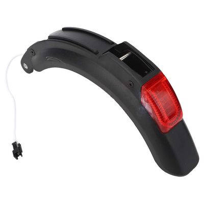 Electric Scooter Rear Mudguard, Electric Scooter Tail Mudguard Black 25.5x4.8x4cm/10x1.9x1.6in for 8 inch Electric Scooter