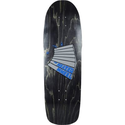 The Heated Wheel Slam Time Skateboard Deck -9.6x31.5 Grey - Assembled AS Complete Skateboards