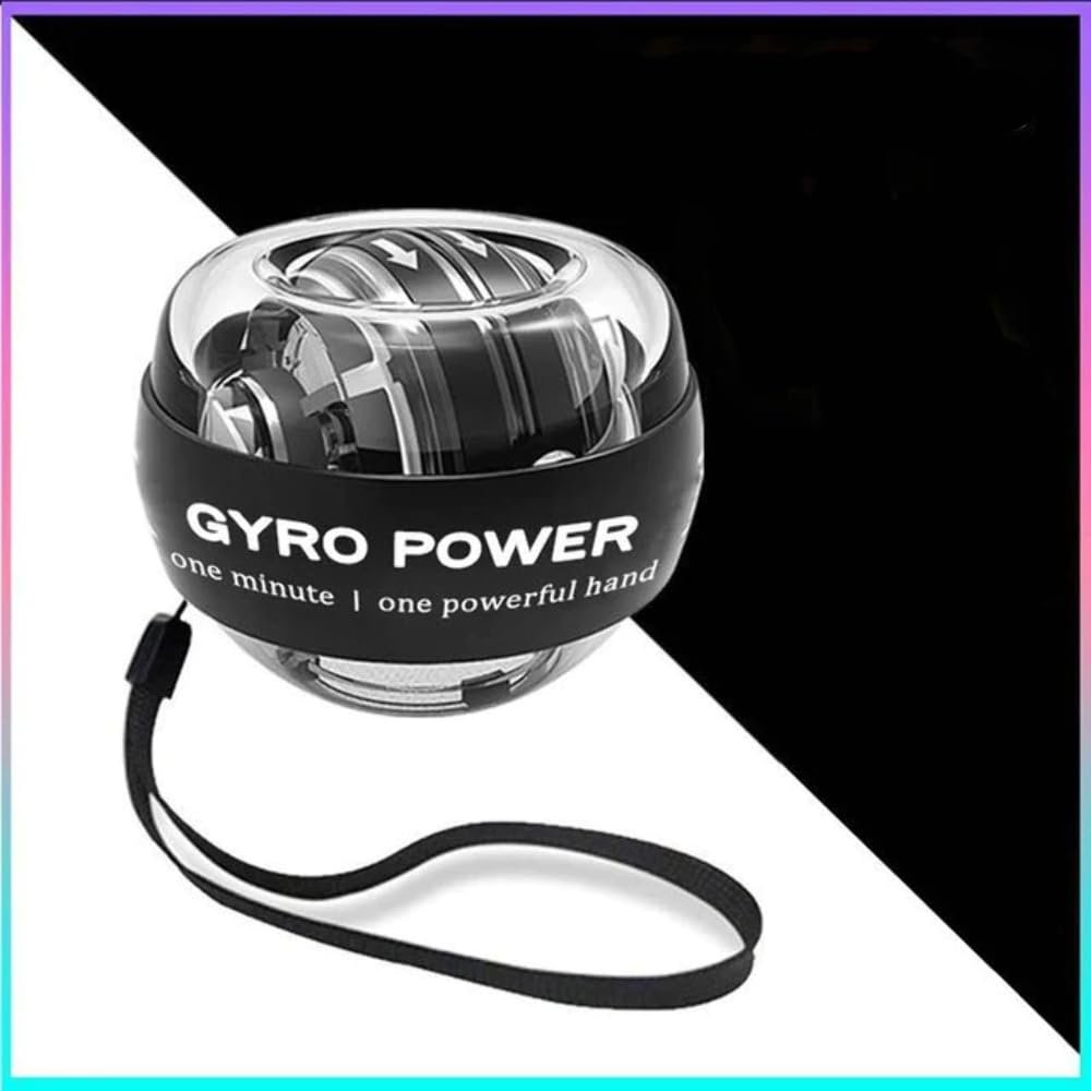 LED Wrist Ball Self Start Gyroscopic Powerball Arm Trainer Platinum