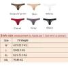 3PCS Cotton G-String Underwear Women Sexy Panties Low Waist Striped Print Female Sprot Lingerie (Color : Set 10, Size : XL (62.5-72.5KG)) view 2