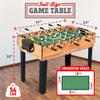 SereneLife Multi Game Table, 48 Sports Arcade Games with Accessories, Ping Pong, Hockey, Pool Billiards, Soccer Foosball All in One, for Indoor and Outdoor, Family, Kids and Adults view 3