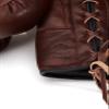 Modest Vintage Player Retro Heritage Brown Leather Boxing Gloves (Lace-Up) view 3
