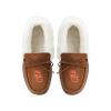 FOCO Women's NCAA College Team Logo Tan Moccasin Slippers, 11-12 view 4