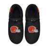 Cleveland Browns NFL Mens Big Logo Athletic Moccasin Slippers view 4