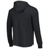 47 Men's Black Las Vegas Raiders Field Franklin Hooded Long Sleeve T-Shirt view 3