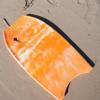 ATUNAS Body Boards, 33"-43" Bodyboard for Beach with Wrist Leash, Solid PE/EVA Closed-Cell Waterproof Foam, Surfing for Kids and Adults (Orange, 40 inch) view 3