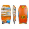 ATUNAS Body Boards, 33"-43" Bodyboard for Beach with Wrist Leash, Solid PE/EVA Closed-Cell Waterproof Foam, Surfing for Kids and Adults (Sunrise, 43 inch) view 1