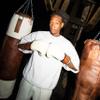 Modest Vintage Player PRO Cream/Brown Leather Boxing Gloves (Strap-Up) view 4