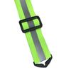 xmf LED Reflective Running Vest USB Rechargeable with 3 Light Modes High Visibility & Adjustable & Lightweight Elastic Safety Gear Accessories for Running Walking (Fluorescent Green) view 4