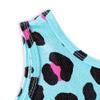HOZIY Gymnastics Leotards With Shorts for Toddlers Girls 2t 3t 18-24 Months Aqua Blue Green Pink Leopard Dance Apparel Outfits Clothing Sparkle Biketard Bike Shorts view 3