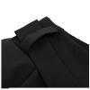 DGHM-JLMY Women's Fashion Casual Pants Relaxed Fit Lightweight Stretch Woven Pants High Waist Pencil Pants Bow-Knot Pockets (Black,Small,5,OZ) view 4