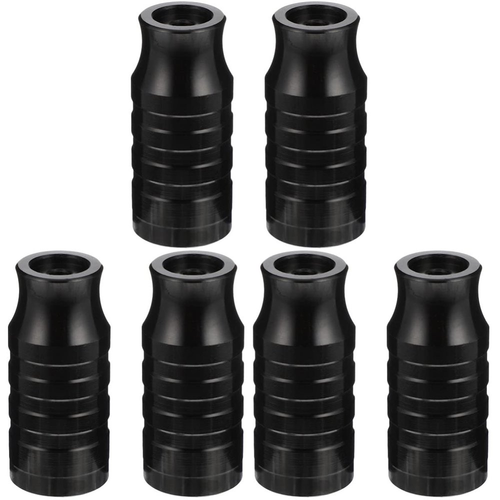 INOOMP 6pcs Bike Lamp Holder Quick Release Aluminum Alloy Hub Adapter for Easy Installation and Enhanced Visibility Compatible Quick-Release