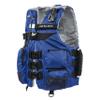 Jet Pilot - L.R.E. Navigator Nylon CGA Utility Vest - Coast Guard Approved Personal Flotation Device - Watesports Safety Vest (S/M, Navy/Gray) view 2