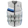 Jetpilot Men's Armada Neoprene Coast Guard Approved Life Jacket PFD (Silver, X-Small) view 1