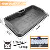 Heavy Duty Golf Ball Tray - with Cell Phone Holder Record Golf Swing - 100 Ball Capacity - High Impact Rubber Golf Tray Compatible with All Hitting Mats view 3