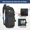 DSLEAF Snow Shoes Bag for 19-25 Snowshoes, Snowshoes Backpack with Pockets for A Pair of Poles and Other Accessories, Easy to Carry with Shoulder Strap and Handle, Bag Only view 3
