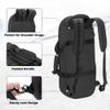 DSLEAF Snow Shoes Bag for 19-25 Snowshoes, Snowshoes Backpack with Pockets for A Pair of Poles and Other Accessories, Easy to Carry with Shoulder Strap and Handle, Bag Only view 4