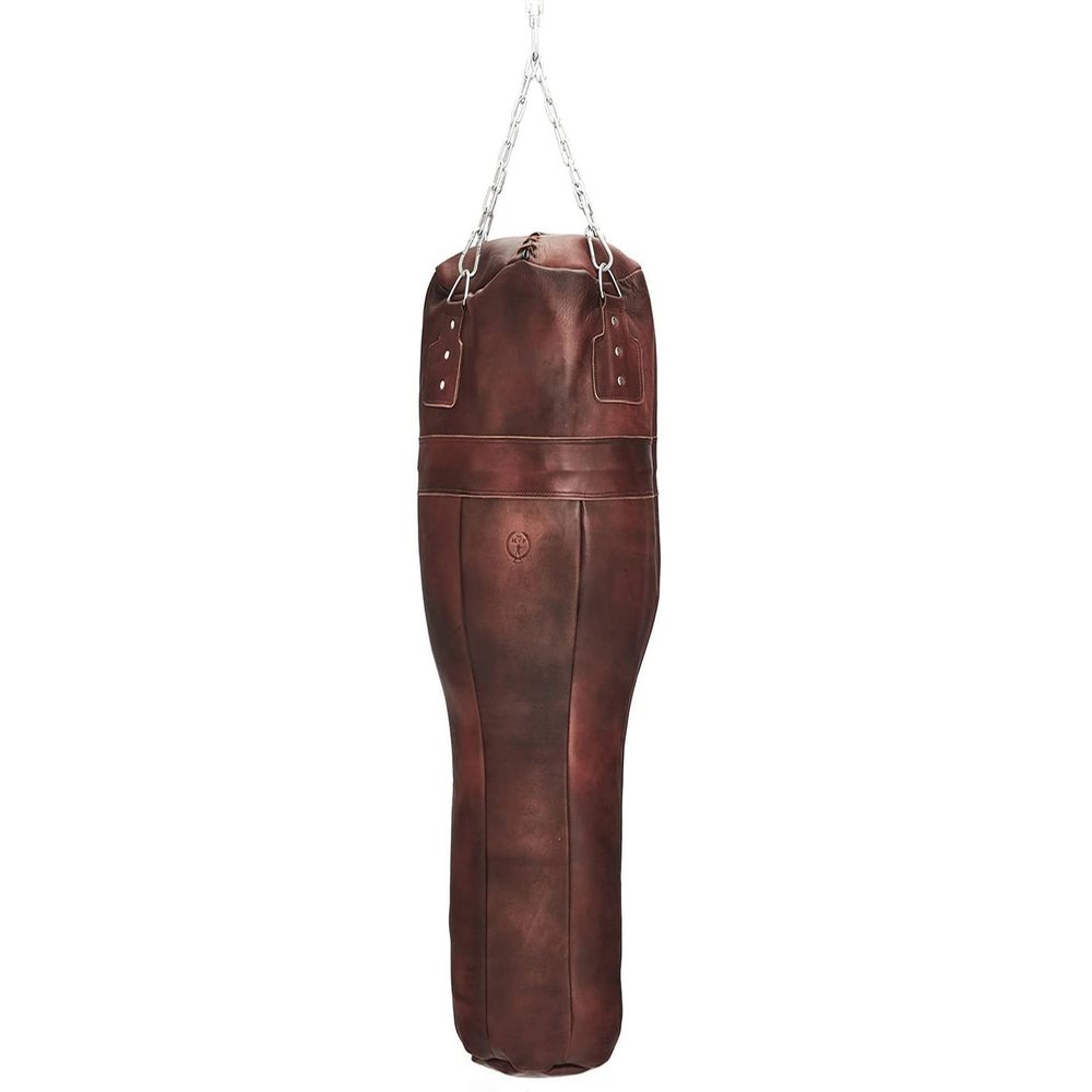 Modest Vintage Player Heritage Brown Leather Uppercut Bag (Un-Filled)