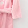 SZZY Toddler Flannel leepwear Cartoon Hooded Bathrobes Boys ajamas Warm Girls Baby Kids Boys ajamas (Pink, 3-4 Years) view 4