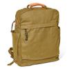 GOOTIUM Canvas Backpack for Women Vintage Style Zipper Bag Men's Casual Daypack Cloth Outdoor Travel Rucksack, Khaki view 2