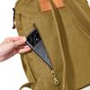GOOTIUM Canvas Backpack for Women Vintage Style Zipper Bag Men's Casual Daypack Cloth Outdoor Travel Rucksack, Khaki view 4