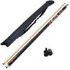CUEELF Pool Cue Stick 58inch Hardwood Maple Pool Cue Billiard Table Stick 13mm Tip Billiard House Bar Pool Cue view 2