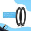 MOHEGIA 26 Inch Cruiser Bike Tires Replacement Set with 2 Pack 26x2.125 Inch Folding Bicycle Tires,Tubes and Tire Levers for Beach Cruiser City Bikes/Brown Side Wall view 4