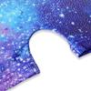 HOZIY Girls Leotards for Gymnastics with Shorts Biketard Bike Size 7-8 Year Old Galaxy Navy Blue Milky Way Starry Sky Stars Shiny Sparkle Tumbling Outfits Little Girls Clothes view 3