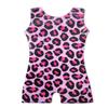 HOZIY Toddler Girl Gymnastics Leotard with Shorts 2t 3t 2t/3t Biketard Tumbling Outfits Hot Pink Leopard Pattern Print Sparkle Kids Clothes Clothing Bodysuits 2-3t Shiny view 1