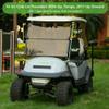 10L0L Golf Cart Windshield for Club Car Precedent 2004-Up, Tempo, 2017-Up Onward, Clear/Tinted Fold Down Club Car Windshield Anti-UV Impact Resistant, HD View, 37.5"W X 33.6"H view 4