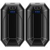 Hand Warmers Rechargeable, Dnaleao 2 Pack 4000mAh Electric Portable Pocket Heater, Heat Therapy Great for Outdoors, Hunting, Golf, Camping, Warm GiftsBlack view 1