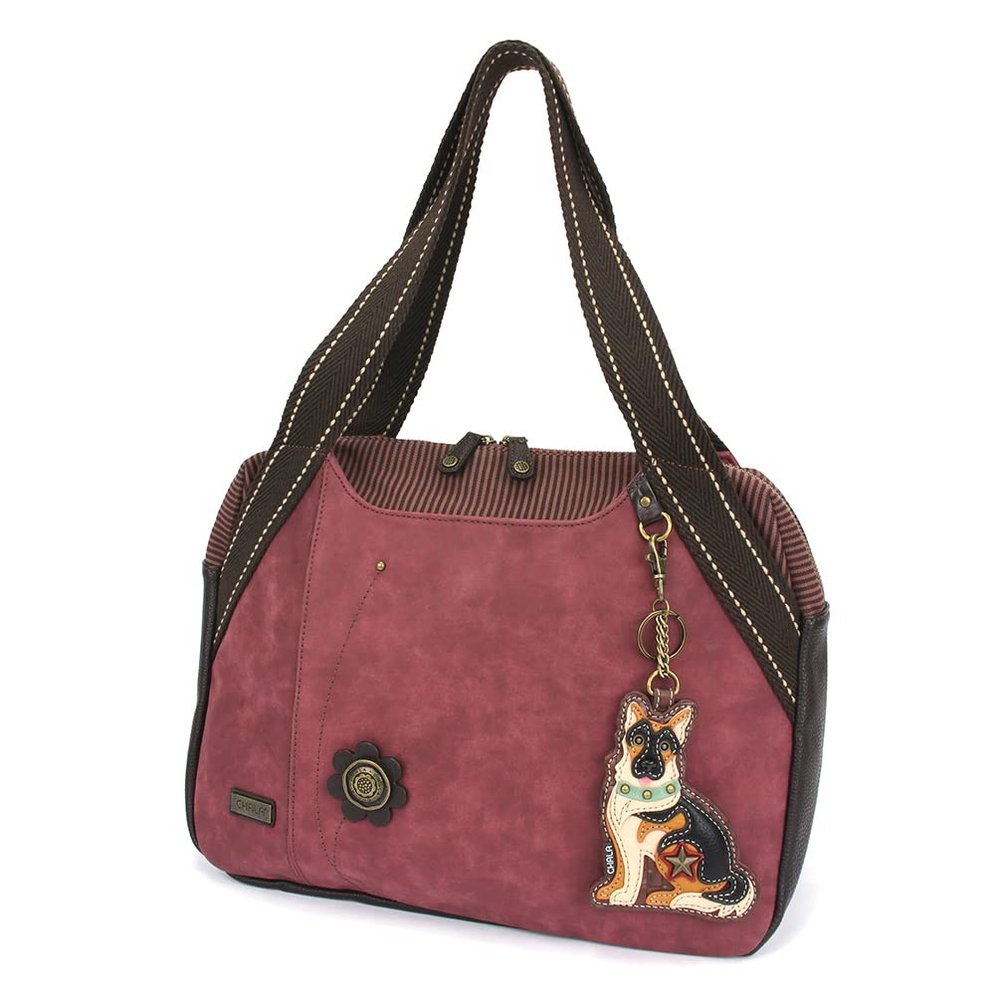 CHALA Bowling Bag - German Shepherd Gen II - Burgundy