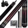 CUEELF Pool Cue Stick 58 inch Hardwood Canadian Maple Professional Billiard Pool Cue Stick with 13mm Tip 19/19.5/20/20.5/21oz Pool Stick view 1