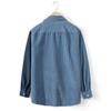 UANEO Mens Shacket Patchwork Long Sleeve Button Down Corduroy Shirts for Men (SkyBlue-XL) view 4