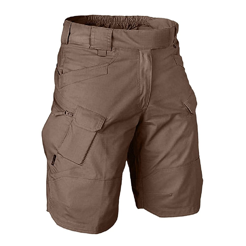 Mens Cargo Shorts, Hiking Shorts Quick Dry Men Dungaree for Men's Sports Pocket Workwear Casual Loose Shorts Jogging Bermudas Bermuda Khaki Me S Stretch Uniform Long Pack Draw (4XL, Brown)
