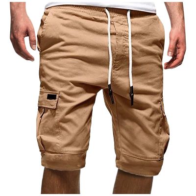 Men S Clothing, Quick Dry Shorts Mens 7 in Inseam Shorts Khaki Men's Summer Casual Outdoors Patchwork Pockets Overalls Sport Tooling Shorts Pants for Shorts Slim Fit Stretch Waist (4XL, Khaki)