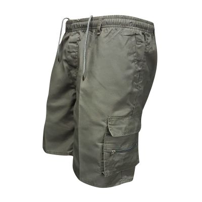 for Men Short, Mens Sweat Shorts 10 Inch Inseam Gifts Fishing Short Cotton Men's Sports Pocket Workwear Casual Loose Shorts Jogging Ballshorts Boxing Short (L, Army Green)