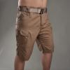 Shorts for Men, Cargo Shorts Men Carpenter Shorts 36 Men's Sports Pocket Workwear Casual Loose Shorts Jogging 38 Waist Mens Relaxed Lightweight Casual Short Gym Athletic with (M, Brown) view 4